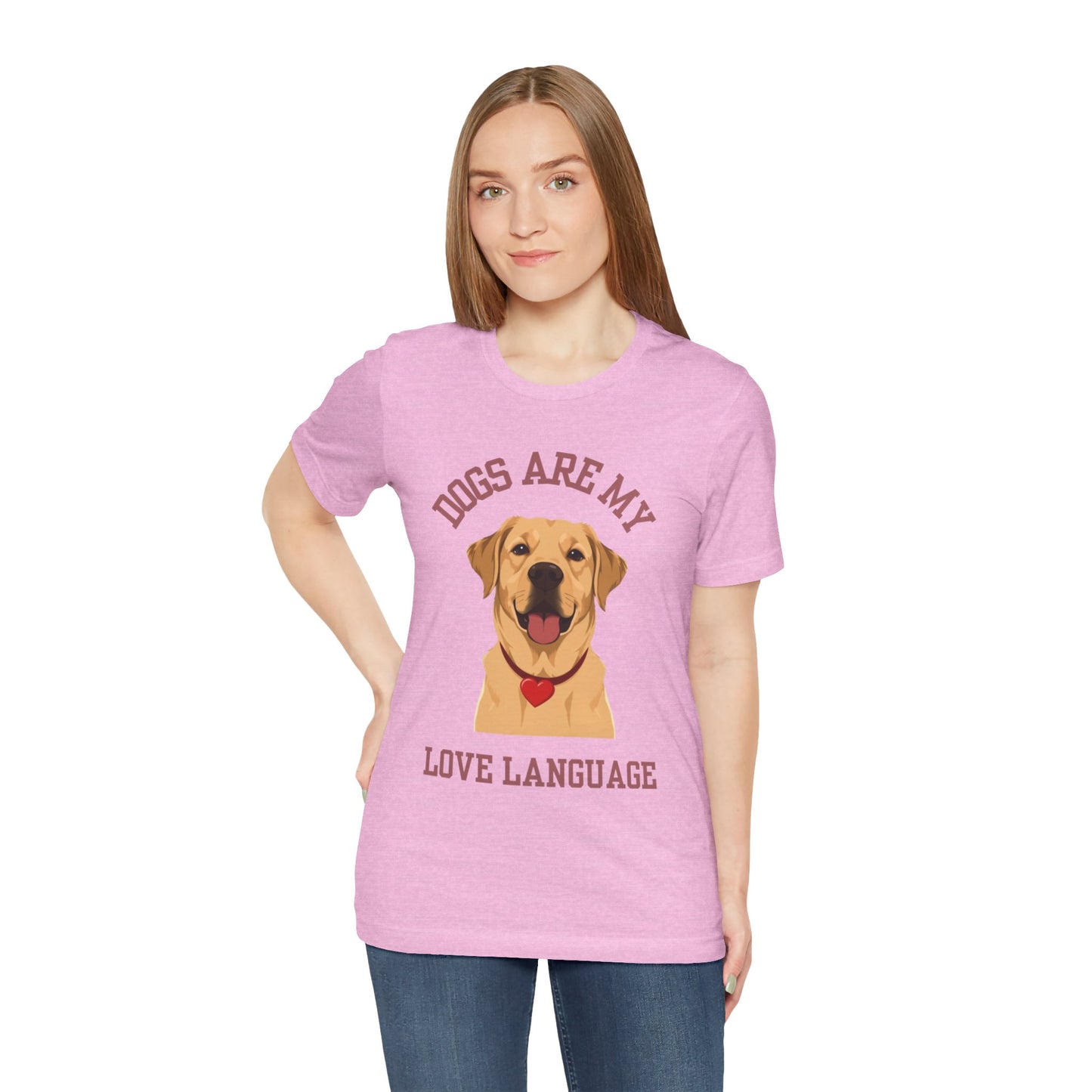 T-shirt Dogs Are My Love Language