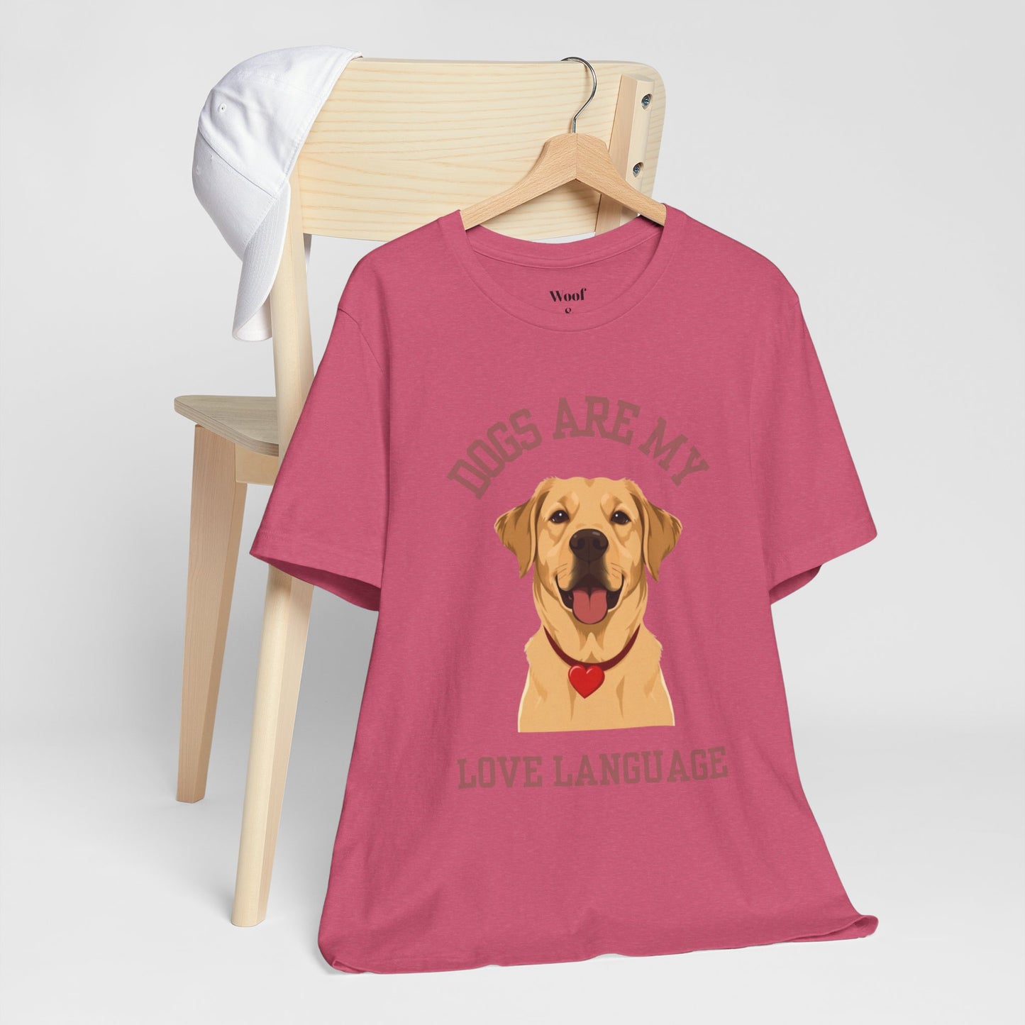 T-shirt Dogs Are My Love Language