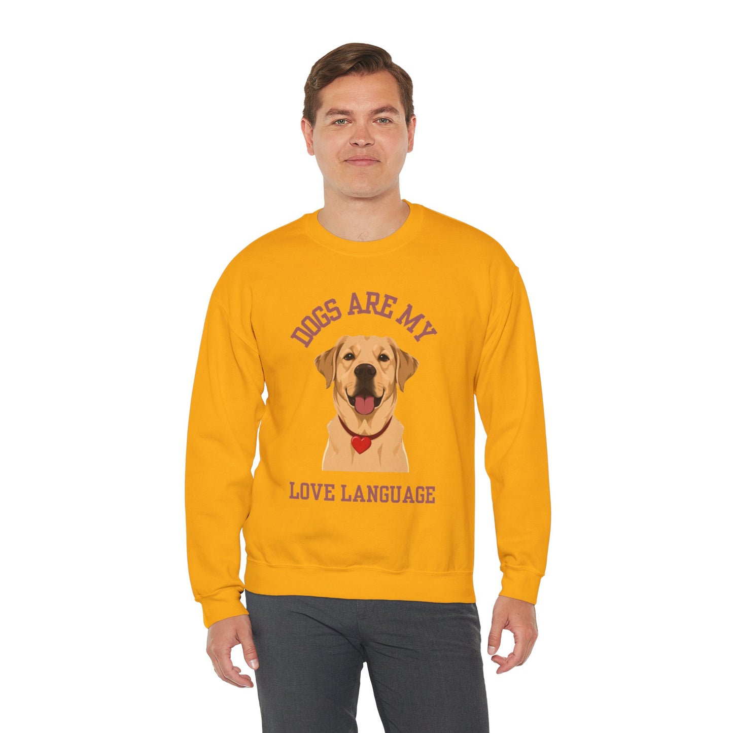 Sweatshirt Dogs Are My Love Language