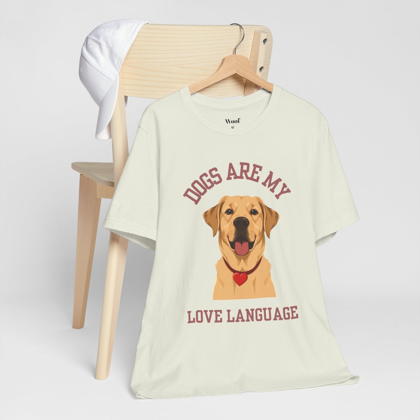 T-shirt Dogs Are My Love Language