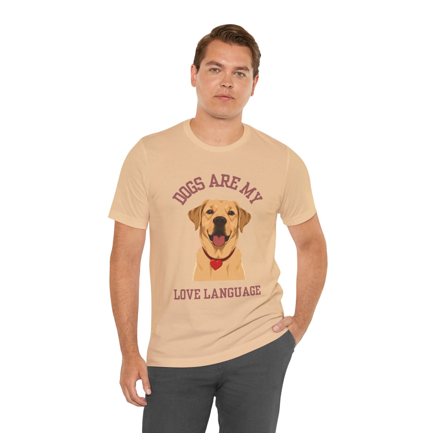 T-shirt Dogs Are My Love Language