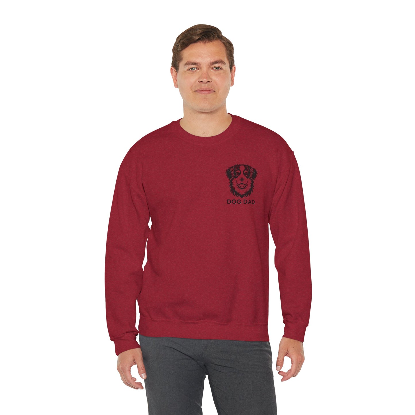 Dog Dad Crewneck Sweatshirt - Celebrate Your Furry Friend