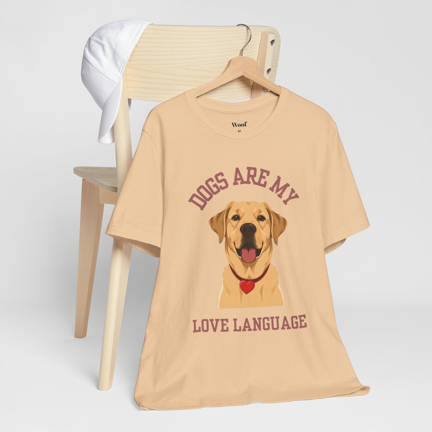 T-shirt Dogs Are My Love Language