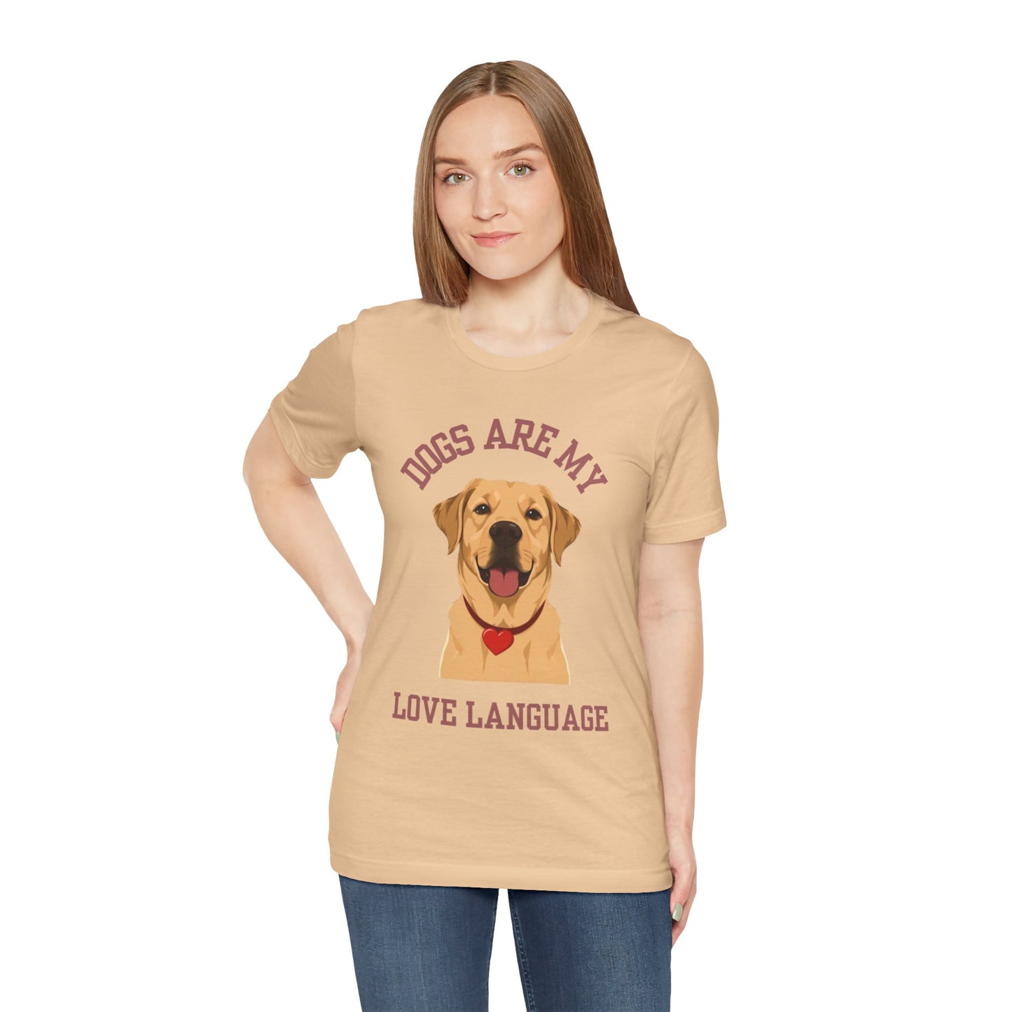 T-shirt Dogs Are My Love Language