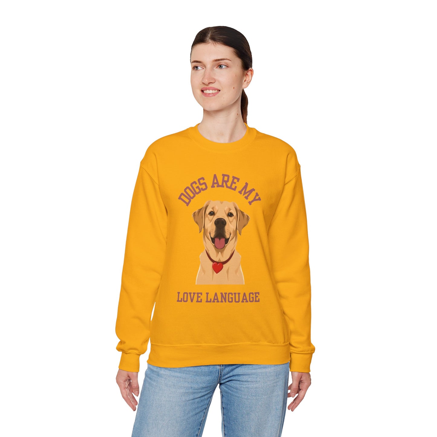 Sweatshirt Dogs Are My Love Language