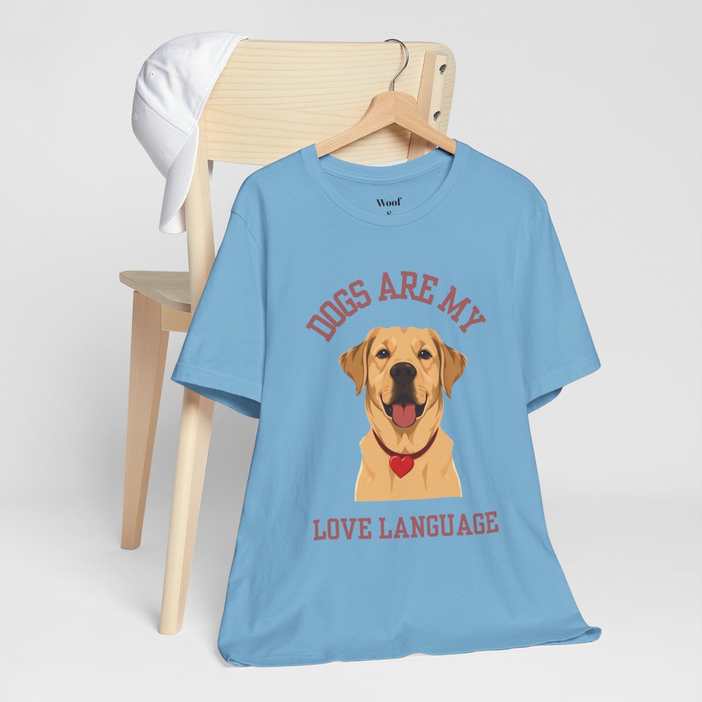 T-shirt Dogs Are My Love Language