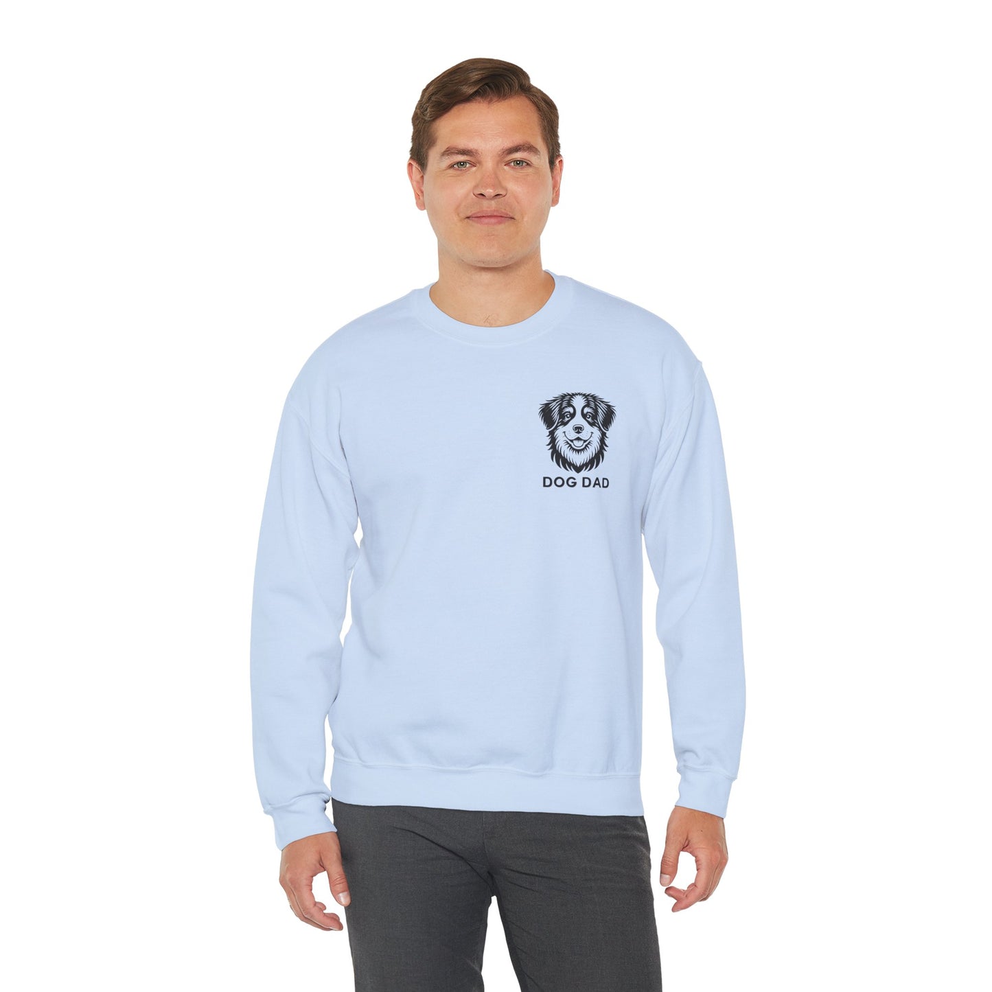 Dog Dad Crewneck Sweatshirt - Celebrate Your Furry Friend